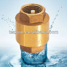 Brass Spring Check Valve Lead free vertical check